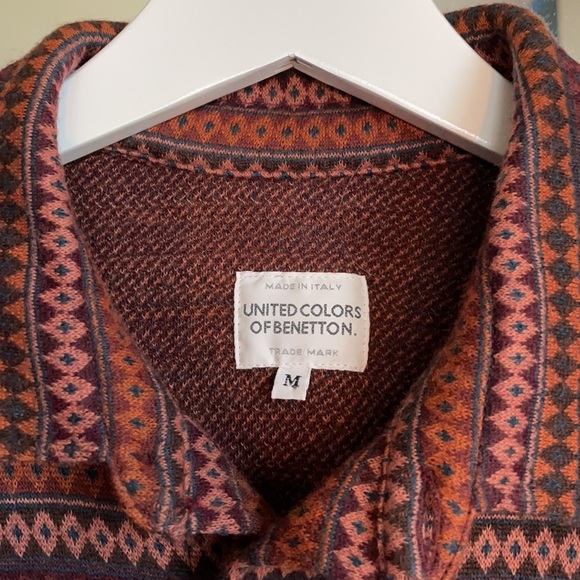 Vintage UNITES COLORS OF BENETTON Shirt - Picture 2 of 4